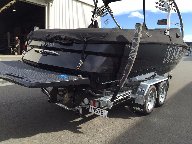 Inboard Wake & Ski Boat Trailers DMW Trailers